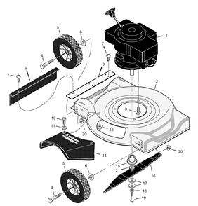 Part Location Diagram of 672750E701 Briggs and Stratton Extension, Rear